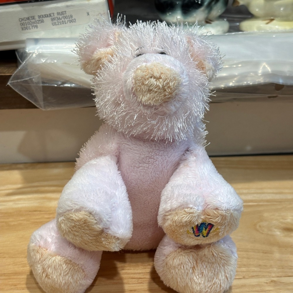 Ganz Webkinz Lil Kinz Pig Pink Plush Stuffed Animal HS006 Collectible Toy